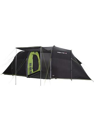 Палатка четырехместная high peak tauris 4 dark grey/green (11560)