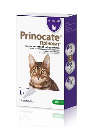 Prinocate для котов 4–8 кг, 1 пипетка