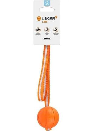 Liker 5 line, іграшка для собак з мотузкою