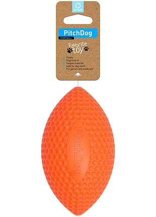 Pitchdog sportball - спортивна іграшка-м’яч для собак, помаранчевий