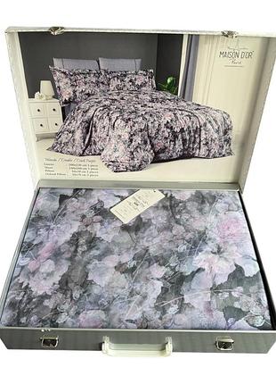 Комплект постільної білизни maison d'or yolanda light purple тенсел 220-200 см різні кольори