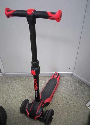 Самокат детский трюковый б/у carrello scooter d3