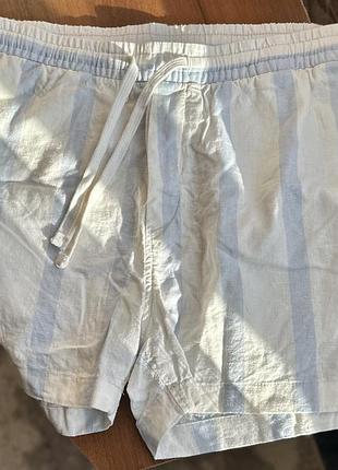 Шорти лляні h&m