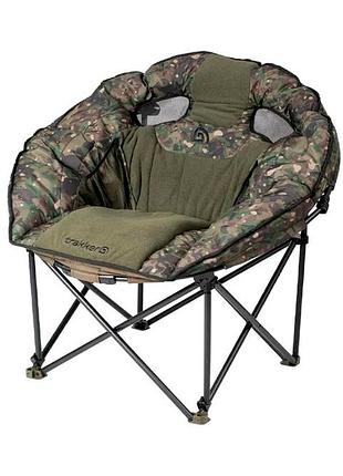 Крісло коропове trakker levelite camo luna chair — максимальний комфорт для тривалої риболовлі