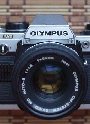 Фотоаппарат olympus om-10 + olympus om zuiko 50 mm 1.8