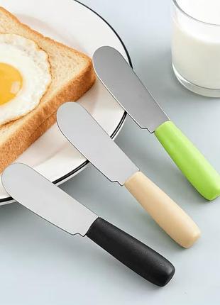 Нож-мини для масла с серой ручкой арт. 08813