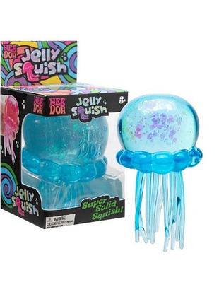 Антистрес медуза needoh jelly squish glow 10см