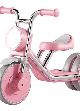 Велосипед трехколесный tri-cycle kidy go hq66-2 pink maraton