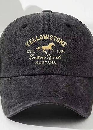 Кепка / бейсболка yellowstone dutton ranch montana