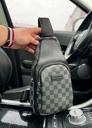 Сумка-слинг avenue от известного мирового бренда louis vuitton