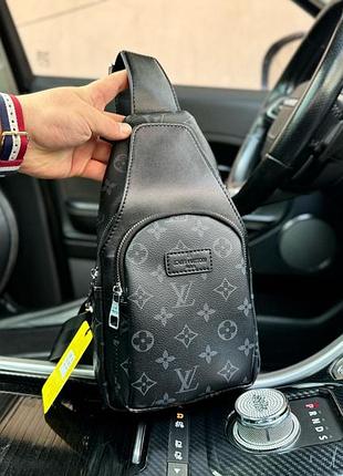 Сумка-слинг, бананка, барсетка louis vuitton.| lv (avenue)