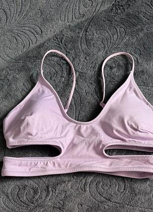 Трендовый верх от купальника 70a/b, h&amp;m, красивый раздельный купальник xs