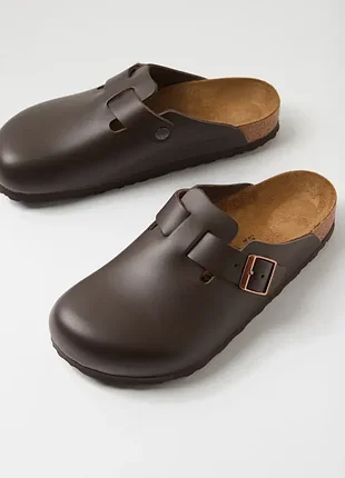 45 р(29 см) birkenstock boston. сабо. оригінал. шкіра.