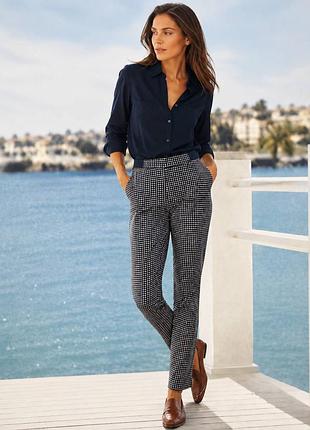 Женские брюки esmara slim fit, "гусиная лапка" размер s-xl