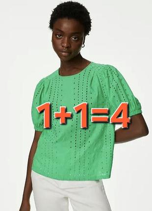 Нова блуза-топ з прошви marks and spencer