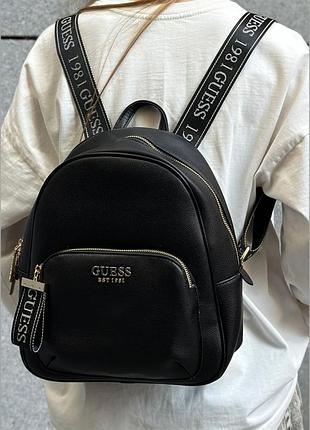 Жіночий рюкзак guess 048 чорний