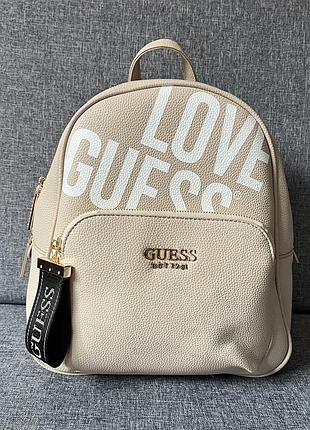 Жіночий рюкзак guess 048 бежевий