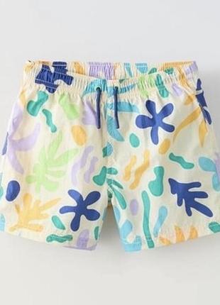 Новинка! практичні та стильні плавки zara на хлопчика.