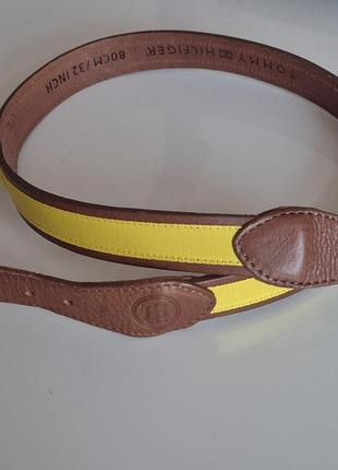 Ремінь шкіряний tommy hilfiger