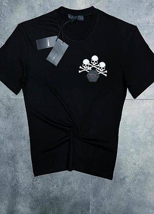 Philipp plein брендовая мужская футболка