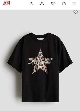 H&m zara mango levis gap old navy calvin котоновая футболка со звездой футболка с лео принтом р.s - m