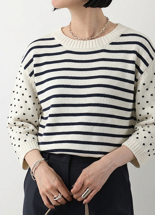 Weekend max mara  в'язана тонка кофтина футболка з рукавом 3/4