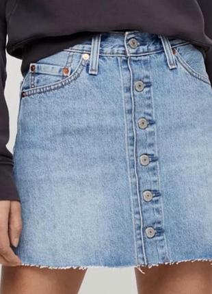 Юбка джинсовая levi’s