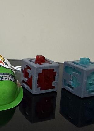 Kinder joy minecraft алмазный блок редстоун