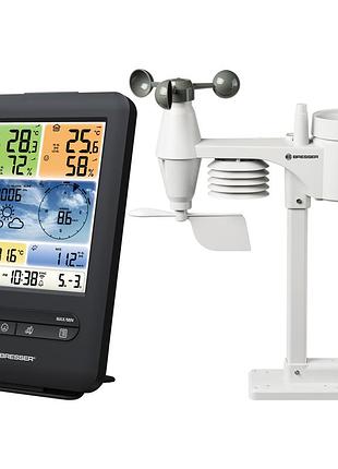 Метеостанція bresser weather center 5-in-1 v wifi professional colour (7002585)