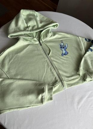 Дуже мила укорочена зіпка зі stich від primark