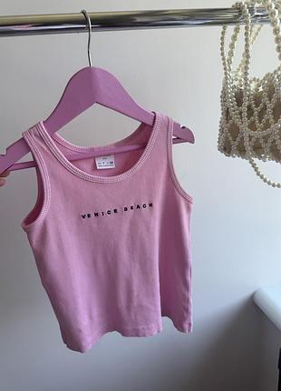 Майка в рубрик zara