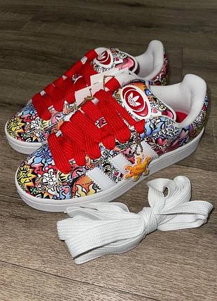 Кросівки adidas originals x fewocious campus унікальна колаборація з яскравимсміливий дизайн для тих, хто любить виділятися та  розмір: 38