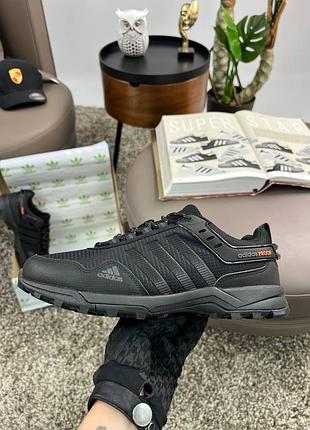 Мужские кроссовки adidas climaproof black orange