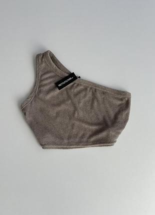 Топ полотенце на одне плече prettylittlething