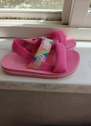 Дитячих сандалі/босоніжки ugg zuma sling taffy pink