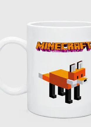Чашка с принтом "minecraft" майнкрафт 4