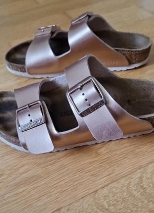 Ортопедичні шльопанці на корку birkenstock / розмір 33 оригінал