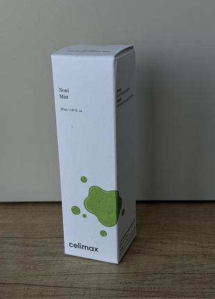 Зволожувальний міст для обличчя celimax the real noni energy ampoule mist