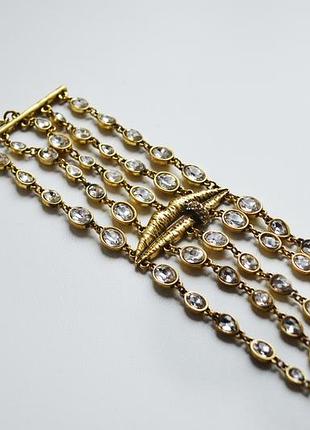 Браслет із камінням і губами schiaparelli