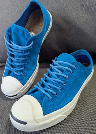 Лімітовані сині блакитні кеди конверси converse jack purcell розмір 41