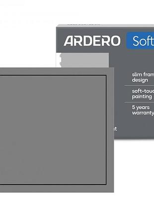 Заглушка ardero ev111b-g soft серая
