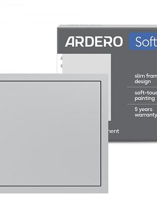 Заглушка ardero ev111b-s soft серебро