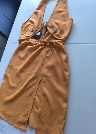 Сукня льон plt s