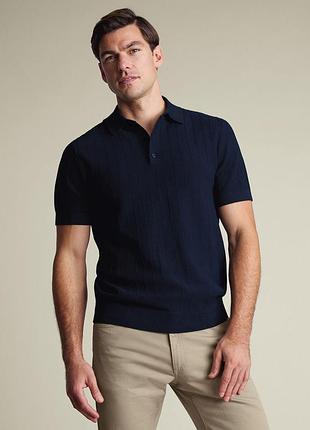 Мужское шерстяное поло, футболка charles tyrwhitt