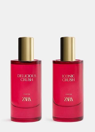 Парфуми zara the cherry capsule iconic crush & delicious crush