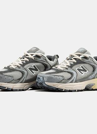Чоловічі кросівки new balance 530 grey beige 40-41-42-43-44-45