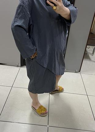 Строгое платье оверсайз 6
