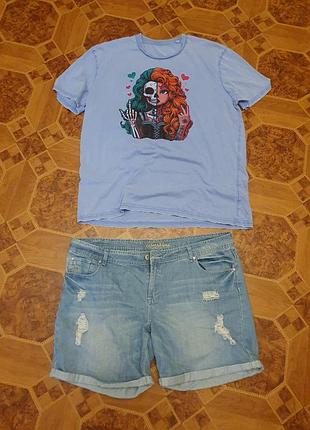 Футболка 3xl mexica черепа