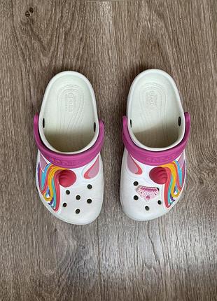 Crocs с11 для дівчинки крокси 28 розмір
