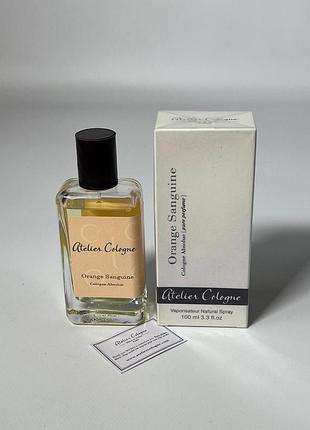Atelier cologne orange sanguine cologne absolue spray, 100ml